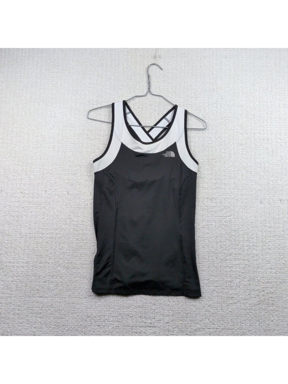 The North Face Flight Series Womens Small White Black VaporWick Running Tank Top